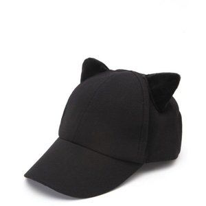 Black Cat Ear Hat